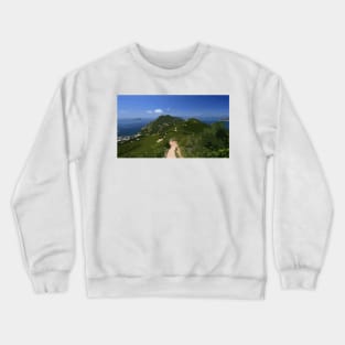 Dragons Back Hike Painting Crewneck Sweatshirt